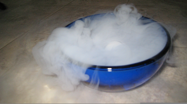 dry ice rate of sublimation